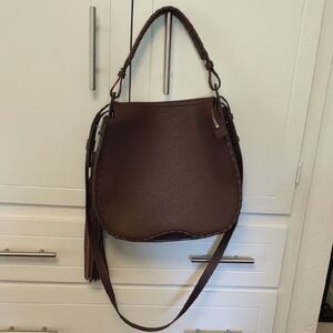 All Saints Brown Shoulder Bag